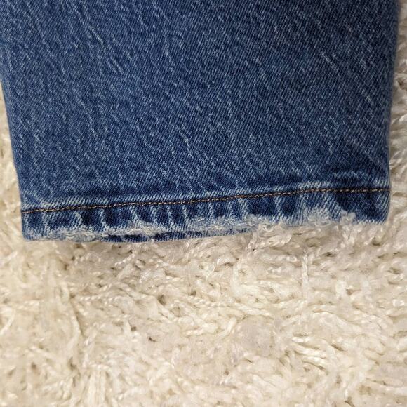 Good American High Rise Tapered Jeans Size 2/26 - Picture 10 of 11
